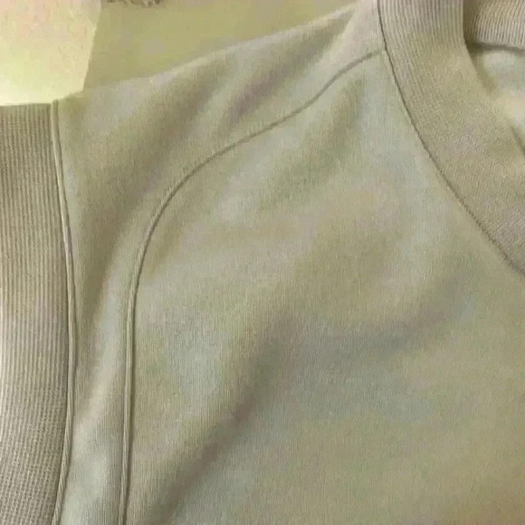 Nike Fit Dry Golf Vest Men’s Size M nice jersey knit fabric neutral beige v-neck - Picture 6 of 9